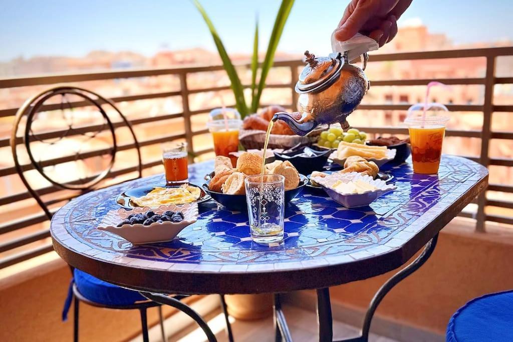 Appart Majorelle Terrasse Wifi Centre Ville Маракеш Екстериор снимка
